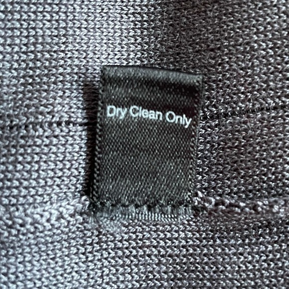 Peruvian Connection Gray Knit Pima Cotton Dress Romantic classy Beautiful MP - Picture 12 of 16